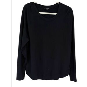 Athleta Mindset Sweatshirt Sz XL Black